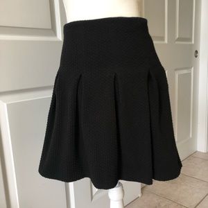 Anthropologie "Maeve' Knit Skirt, Black, Sz 0